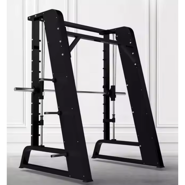 Smith Machine Built for Guided Strength Training, Counterbalanced Barbell, 300kg Capacity, Integrated Safety