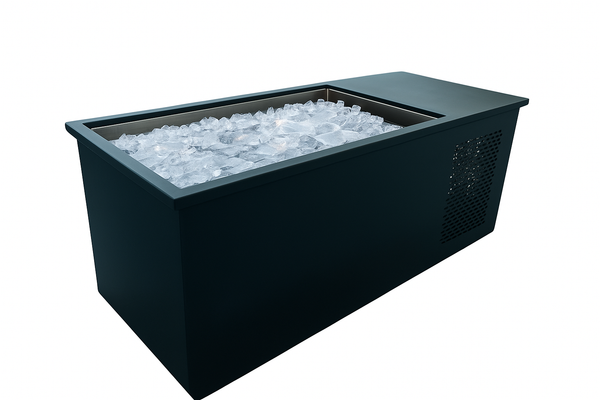 Cold Plunge Tub Designed for Home Recovery, 316L Stainless Basin, Integrated Chiller, UV-C Filtration