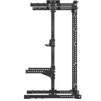 Power Rack Engineered for Heavy Lifting, 450kg Load Capacity, Adjustable J-Hooks, Integrated Pull-Up Bar