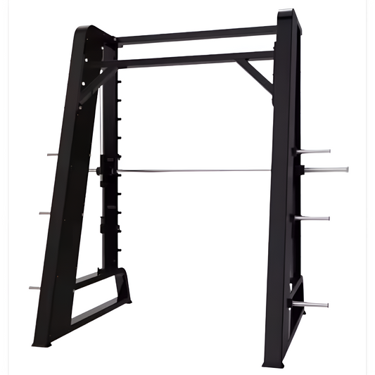 Smith Machine Built for Guided Strength Training, Counterbalanced Barbell, 300kg Capacity, Integrated Safety