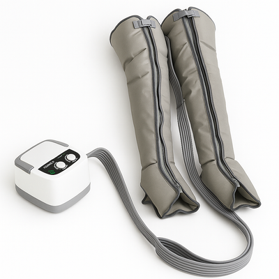 Compression Boots Designed for Athletic Recovery, Sequential Air Chambers, 30-240 mmHg Variable Pressure